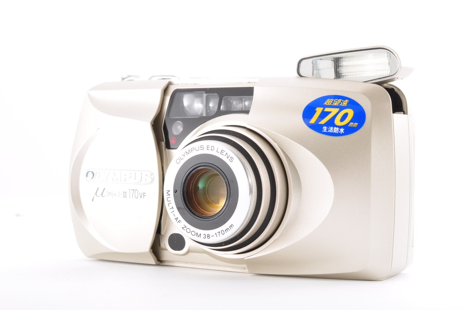 とら様 Y-424、432 2台まとめ OLYMPUS μⅡ 170VF Olympus mju ii 170 VF Near Mint Point & Shoot Film Camera