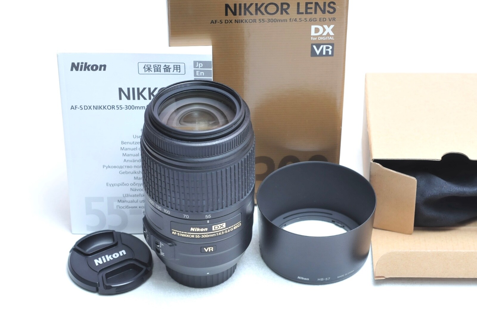 Nikon AF-S DX NIKKOR 55-300mm f/4.5-5.6G ED VR Lens | eBay