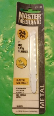 NOS 279190 MASTER MECHANIC 3'' T-SHANK 24TPI BI-METAL WITH COBALT 