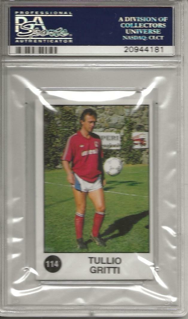 1988 PANINI SUPERSPORT TYSON #160 / GRITTI #114 PSA 6 EX-MT