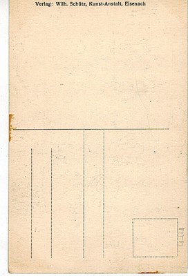 GERMANY CPA POSTCARD CARTE POSTALE POSTKARTE : CHATEAU DE LA WARTBURG EISENACH