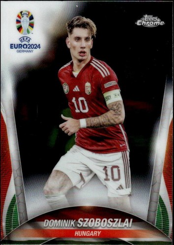 Dominik Szoboszlai 2021 Panini Mosaic UEFA Euro Pink Camo Prizm