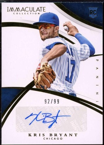 2015 Panini Immaculate Collection - Kris Bryant #148