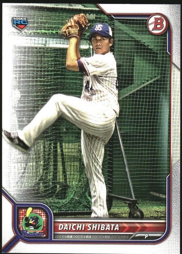2022 Bowman NPB Nippon Professional Baseball - Daichi Shibata #93