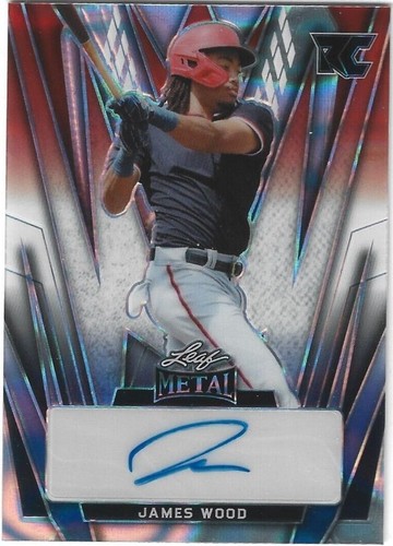 2024 Leaf Metal - James Wood #BA-JW2