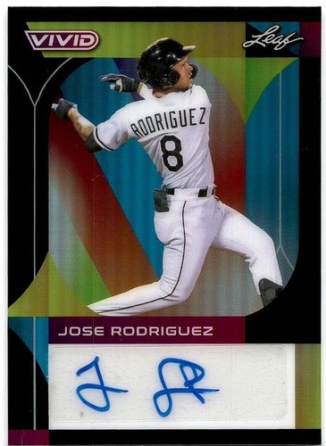 2022 Leaf Vivid - Jose Rodriguez #BA-JR1