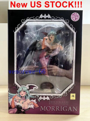 US Ship Anime Vampire DARKSTALKERS BISHOUJO Morrigan Aensland Figure PVC Statue