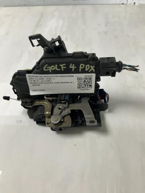 3B4839016AL SERRATURA PORTA POSTERIORE DESTRO VOLKSWAGEN GOLF (1J) 1.6 16V