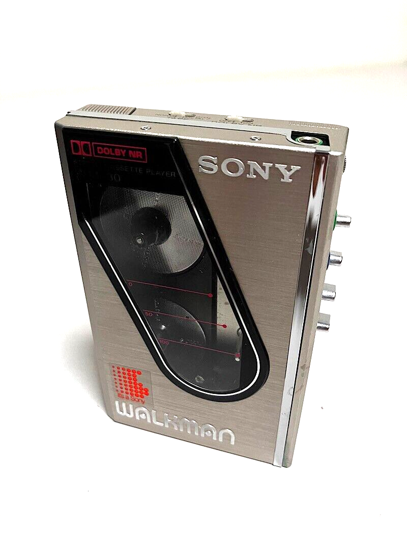 Vintage SONY WM-30 Walkman Cassette Player Silver ((For Vintage SONY WM-30 Walkman Cassette Player Silver ((For