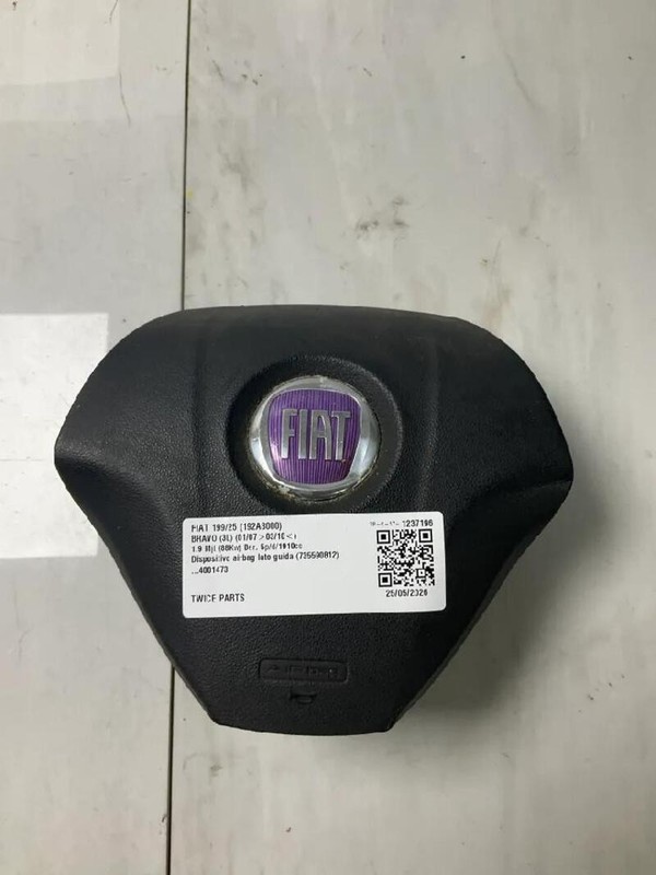 735590812 DISPOSITIVO AIRBAG LATO GUIDA FIAT BRAVO (3L) (01/07>03/10<) 1.9 MJT