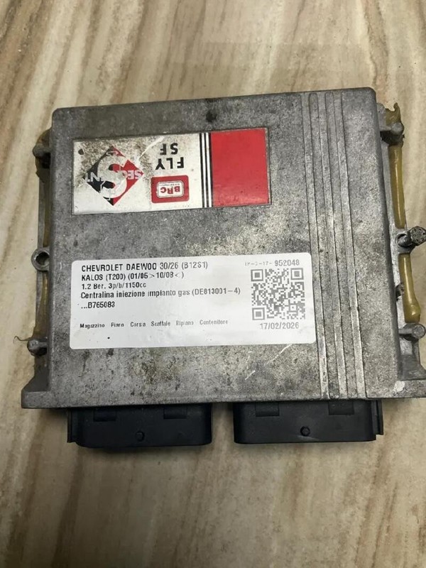 DE813001-4 CENTRALINA INIEZIONE IMPIANTO GAS CHEVROLET DAEWOO KALOS (T200) 1.2