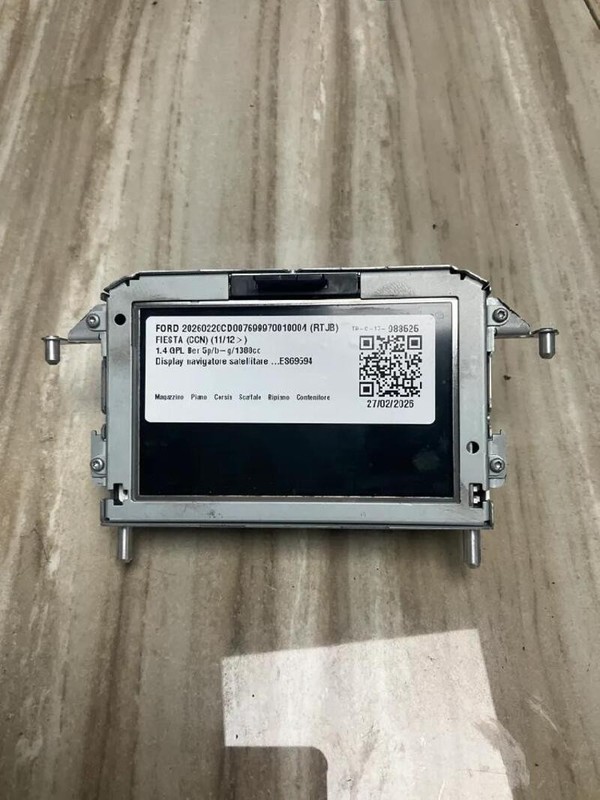 DISPLAY NAVIGATORE SATELLITARE FORD FIESTA (CCN) (11/12>) 1.4 GPL BER 2012