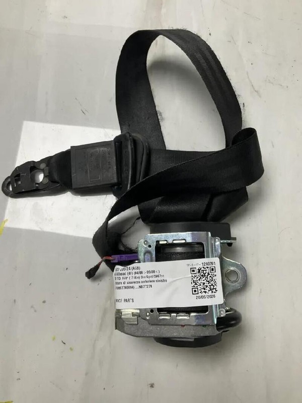 4F0857705V04 CINTURA DI SICUREZZA ANTERIORE SINISTRO AUDI A6 ALLROAD (4F) 3.0