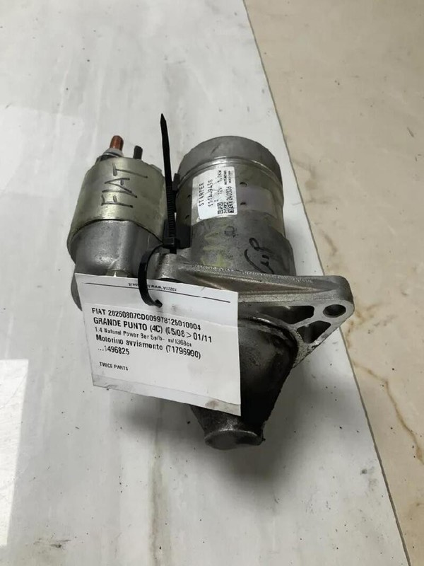 71796990 MOTORINO AVVIAMENTO FIAT GRANDE PUNTO (4C) 1.4 NATURAL POWER BER