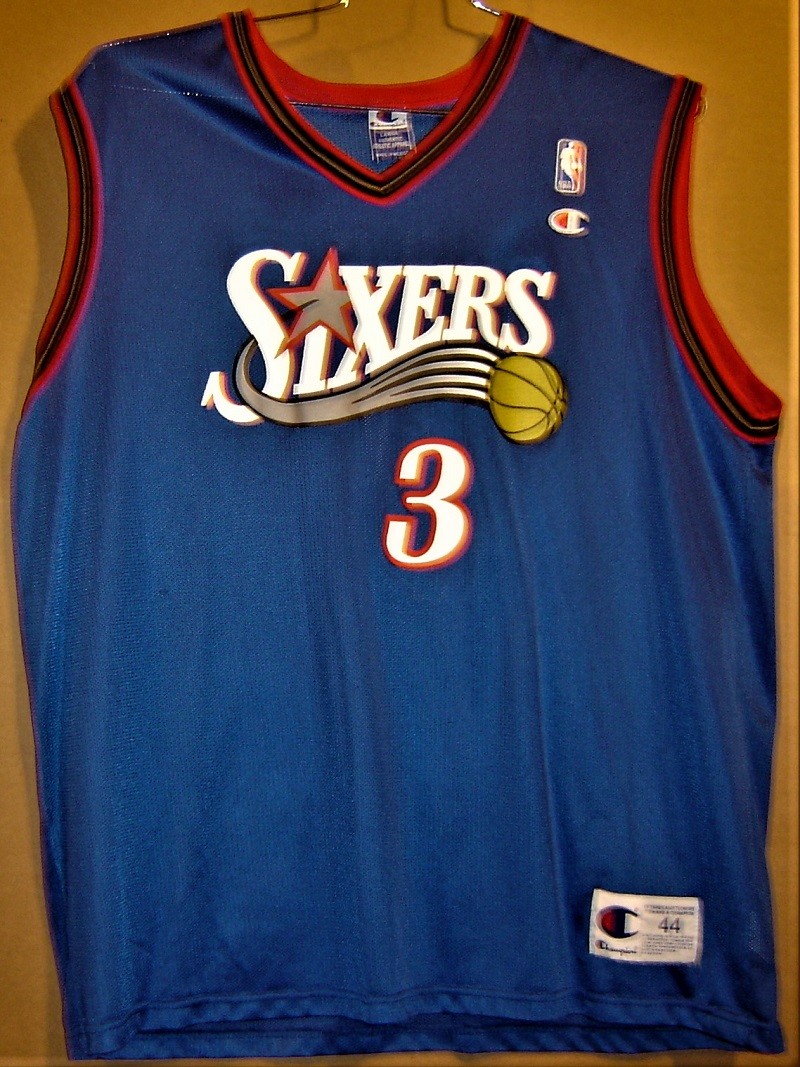 Iverson 3 Sixers タンクトップジャージ 1999-00 Iverson 3