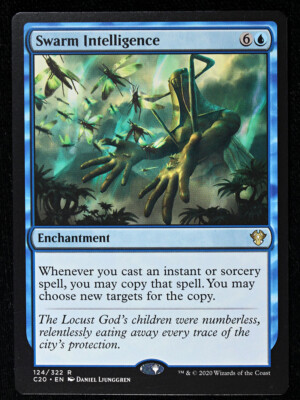 Magic TCG - Commander 2020 - Swarm Intelligence - 124/322 - Rare - Regular LP/NM