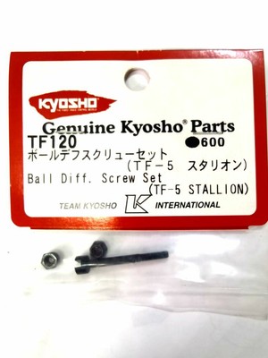 RC Model Kyosho TF120 Ball Diff Screw TF-5 Stallion Made IN Japan