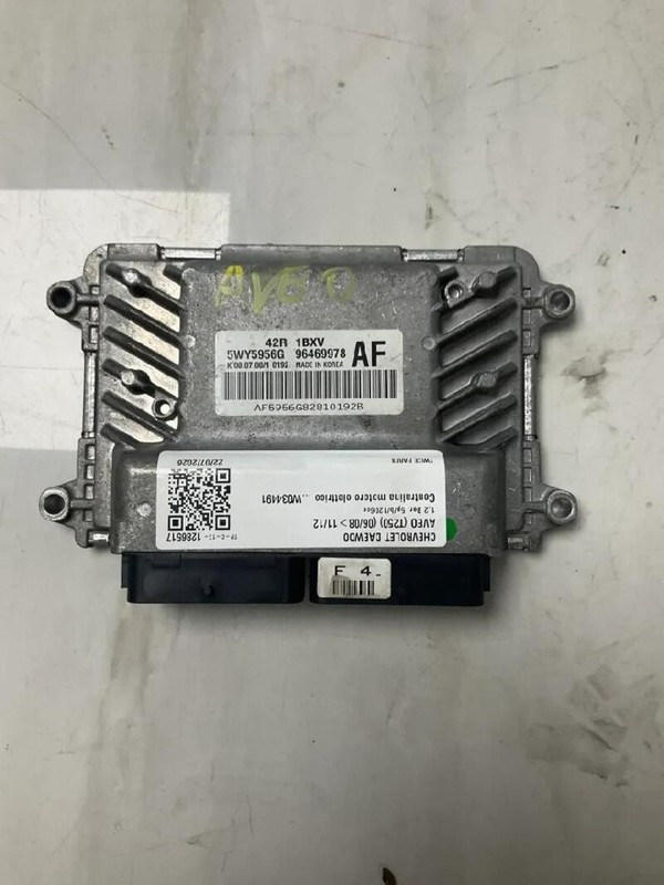 CENTRALINA MOTORE ELETTRICO CHEVROLET DAEWOO AVEO (T250) 1.2 BER. 5P/B/1206CC