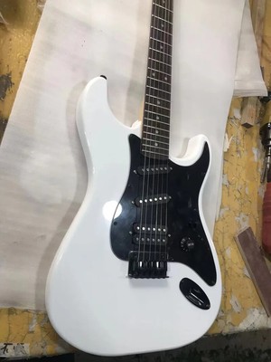 High Quality Style Electric Guitar,fixed Bridgework，Rope Through Body，Solid Wood
