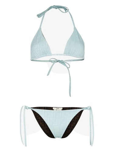 FENDI シンプル ホルター水着 グレー40サイズ $_12.JPG?set_id