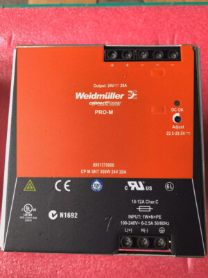 1Pce 8951370000 Power Supply CP M SNT 500W 24V 20A