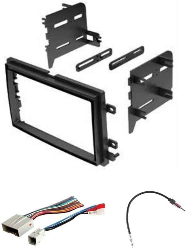 Install Dash Kit, Wire Harness, And Antenna Adapter T
