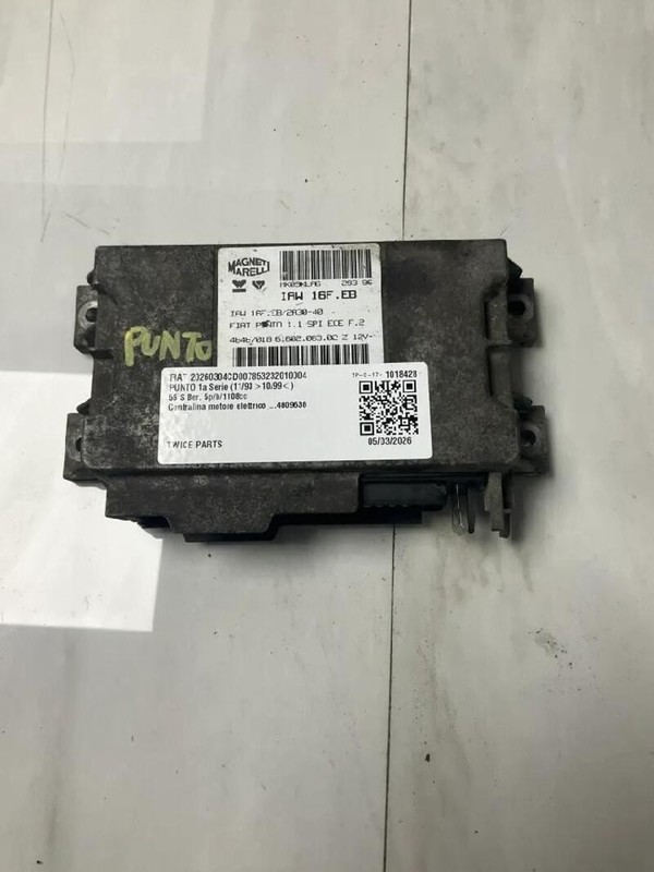 CENTRALINA MOTORE ELETTRICO FIAT PUNTO 1A SERIE (11/93>10/99<) 55 S BER. 1993