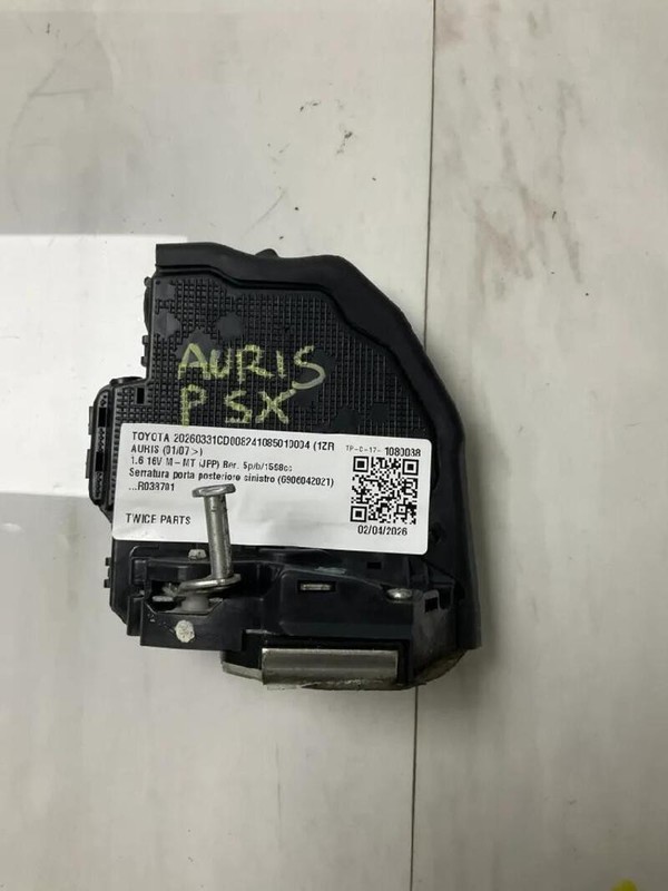 6906042021 SERRATURA PORTA POSTERIORE SINISTRO TOYOTA AURIS (01/07>) 1.6 16V
