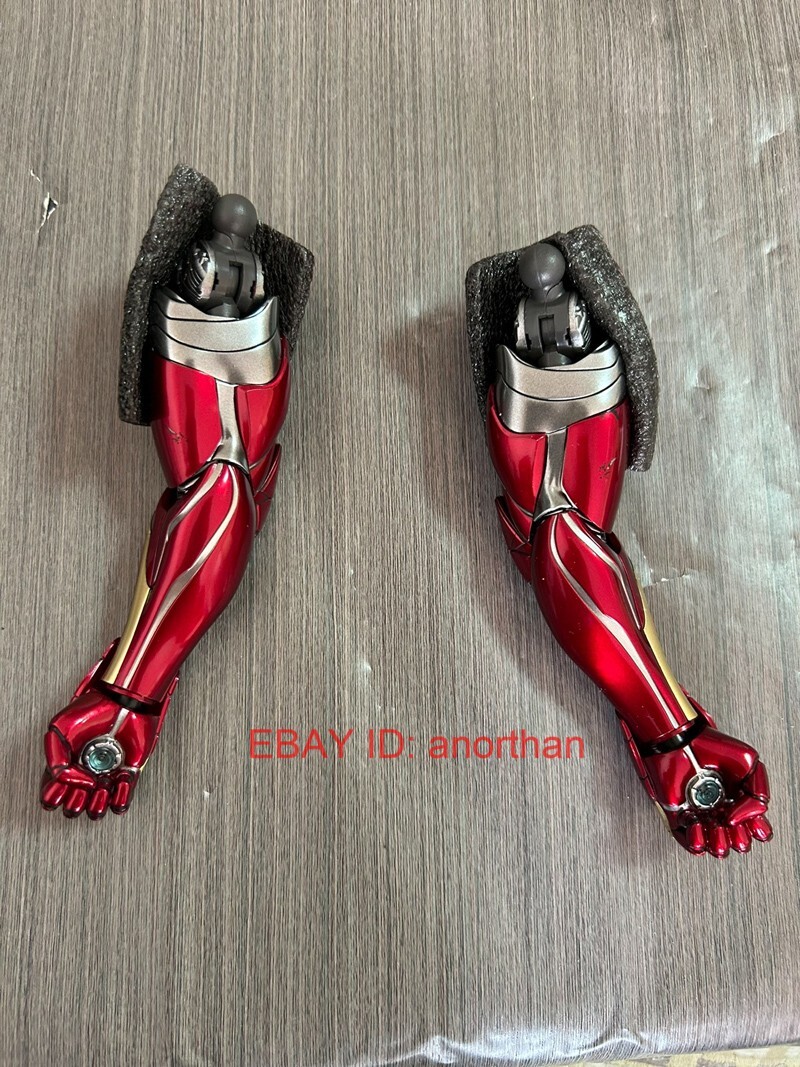 新品即納  IRON MAN MARK 50 100％ &amp; 400% Amazon.com: TAMASHII NATIONS Bandai S.H.Figuarts Iron Man MK