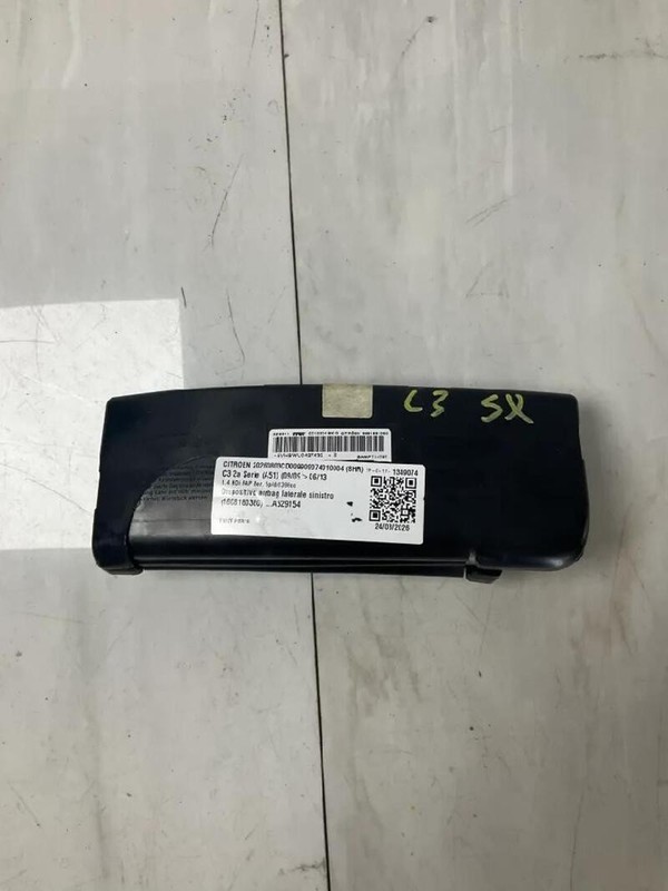 1608180380 DISPOSITIVO AIRBAG LATERALE SINISTRO CITROEN C3 2A 1.4 HDI FAP BER