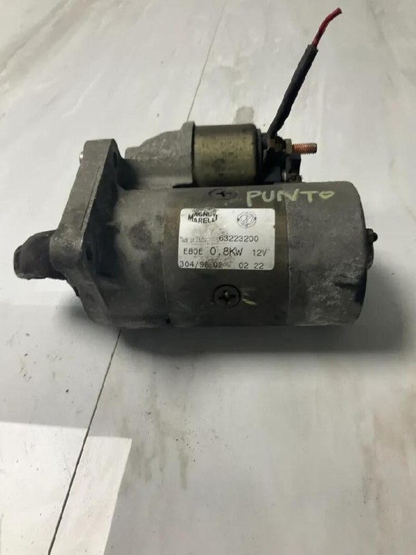 46548653 MOTORINO AVVIAMENTO FIAT PUNTO 1A SERIE (11/93>10/99<) 55 1993 63223200