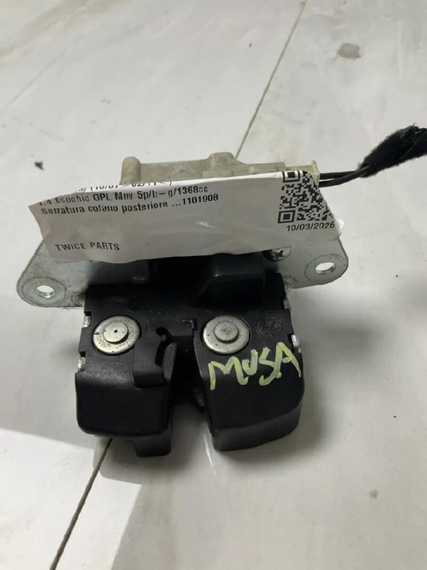 SERRATURA COFANO POSTERIORE LANCIA MUSA (TJ) (10/07>02/11<) 1.4 ECOCHIC 2007