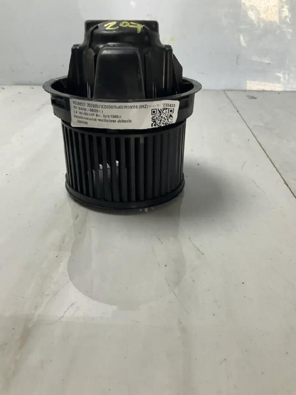 VENTOLA MOTORINO VENTILAZIONE ABITACOLO PEUGEOT 207 (04/06>06/09<) 1.6 16V