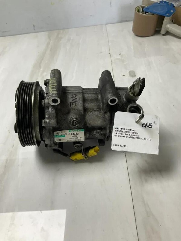 64529223392 COMPRESSORE A/C MINI (R56) (08/06>08/10<) 1.4 16V ONE BER 6942501-04