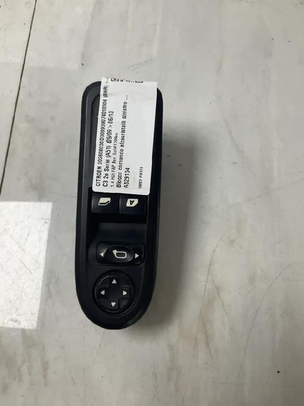 BLOCCO COMANDO ALZACRISTALLI SINISTRO CITROEN C3 2A SERIE (A51) 1.4 HDI FAP BER