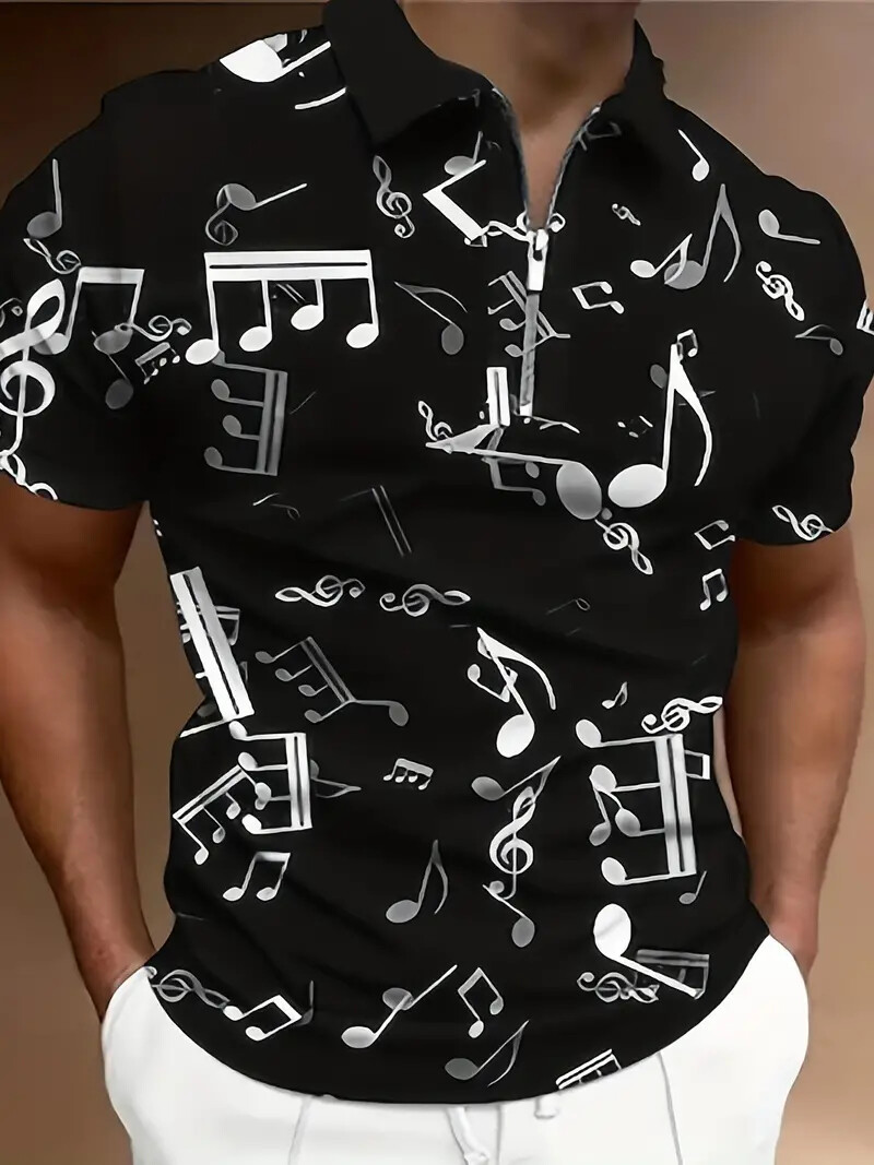 トップス Music Heals Polo Shirt S Amazon.com : Musical Instruments Jam Session Men's Casual