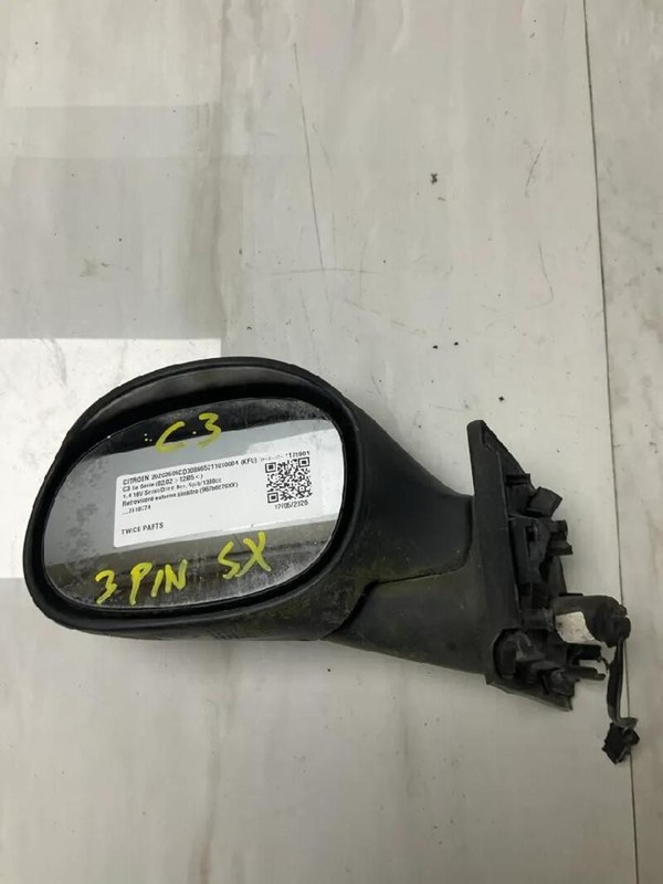 96766576XX RETROVISORE ESTERNO SINISTRO CITROEN C3 1A SERIE (02/02>12/05<) 1.4
