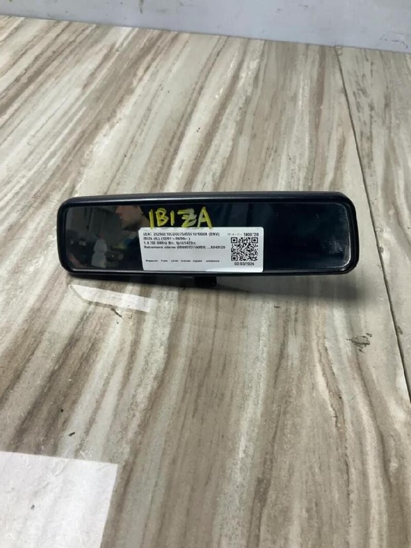 3B0857511A9B9 RETROVISORE INTERNO SEAT IBIZA (6L) (12/01>08/09<) 1.4 TDI (59KW)