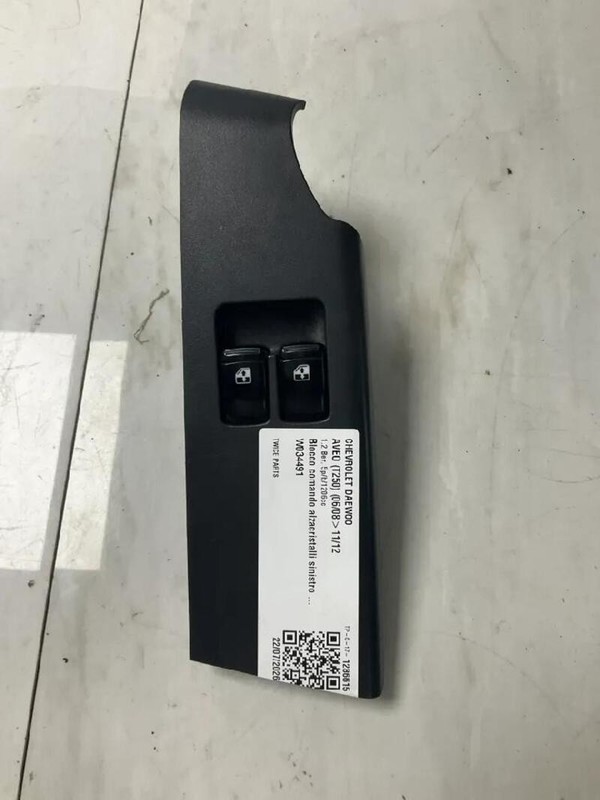 BLOCCO COMANDO ALZACRISTALLI SINISTRO CHEVROLET DAEWOO AVEO (T250) 1.2 BER