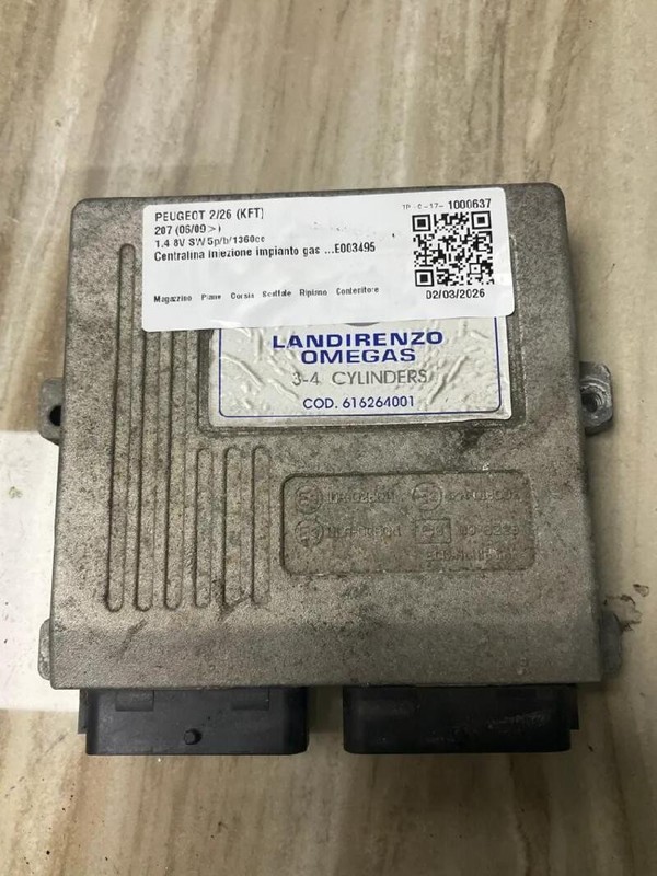 CENTRALINA INIEZIONE IMPIANTO GAS PEUGEOT 207 (06/09>) 1.4 8V SW 2009