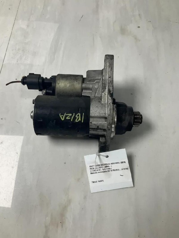 02T911023RX MOTORINO AVVIAMENTO SEAT IBIZA (6L) 1.2 (44KW) BER. 5P/B/1198CC