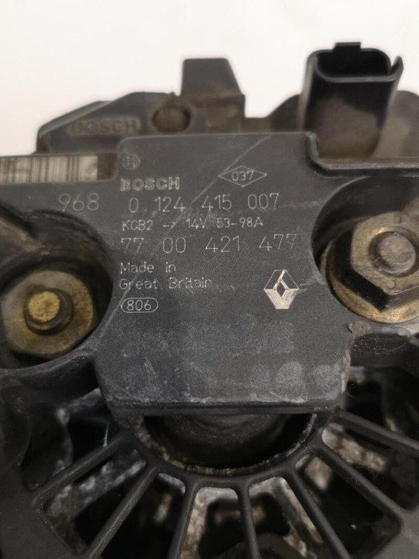 L 07 0124415007 247579 alternator for RENAULT SCENIC (JA..) 1999