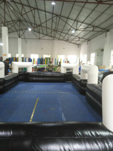 16x9.5 FT PVC Inflatable Billiard Football Field,Football Pool Table with Blower