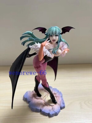 Anime Vampire DARKSTALKERS BISHOUJO Morrigan Aensland Figure PVC Statue Toy Gift
