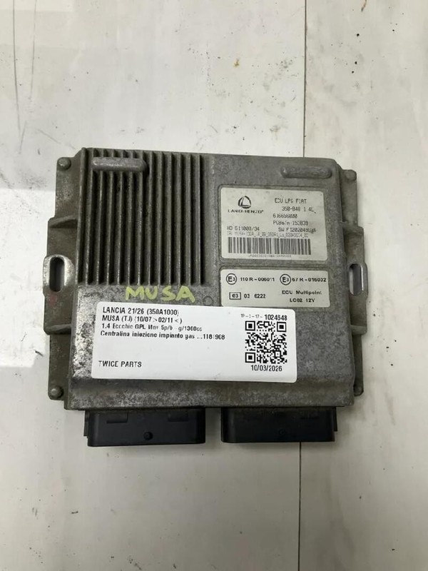 CENTRALINA INIEZIONE IMPIANTO GAS LANCIA MUSA (TJ) (10/07>02/11<) 1.4 ECOCHIC