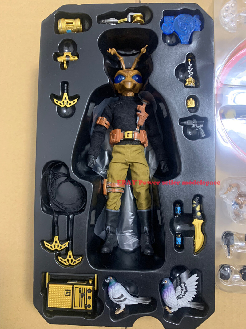 Mezco Toys One :12 Black Gomez Ant Hazard Squad Commander Action