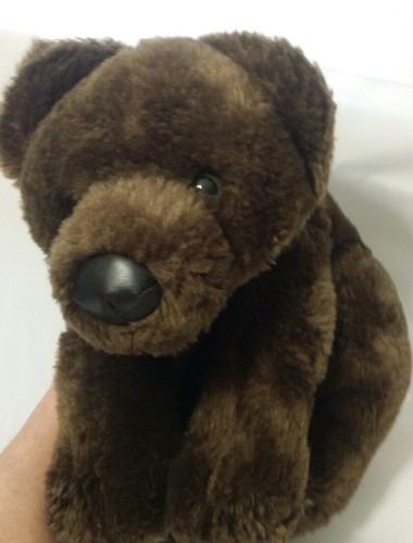 Dandee Brown Bear Collectors Choice Plush Stuffed Animal Brown Bear 12