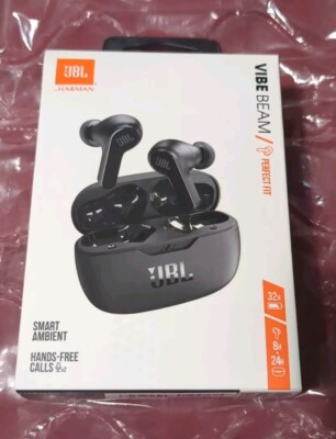 New Unopened Wave Beam In-Ear True Wireless  Earbuds IP54 and IPX2 - Sealed