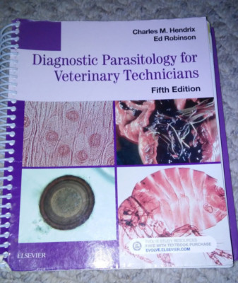 Diagnostic Parasitology for Veterinary Technicians Fifth Ed Hendrix and Robinson
