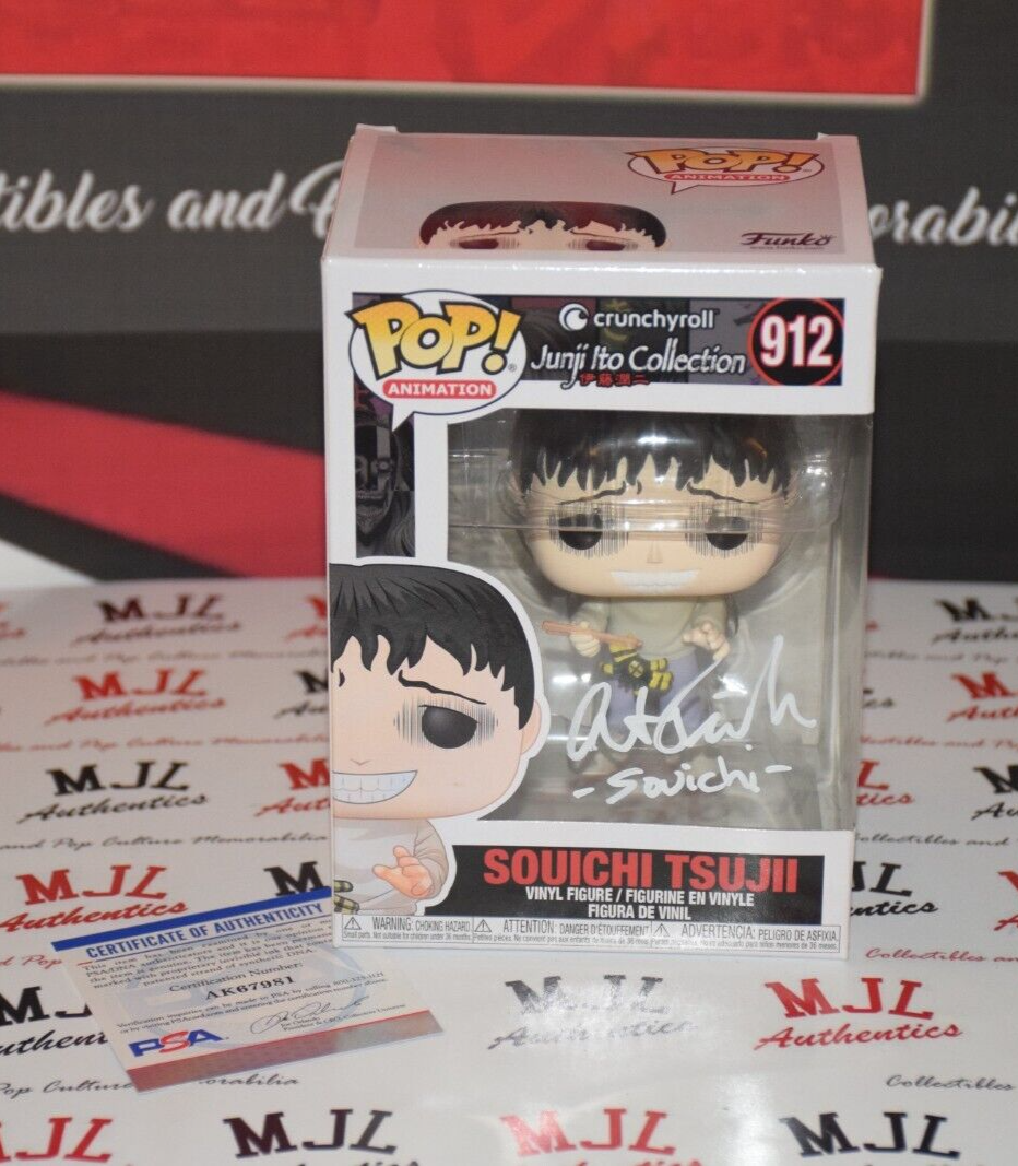AUSTIN TINDLE SIGNED/AUTOGRAPHED SOUICHI TSUJII 912 FUNKO